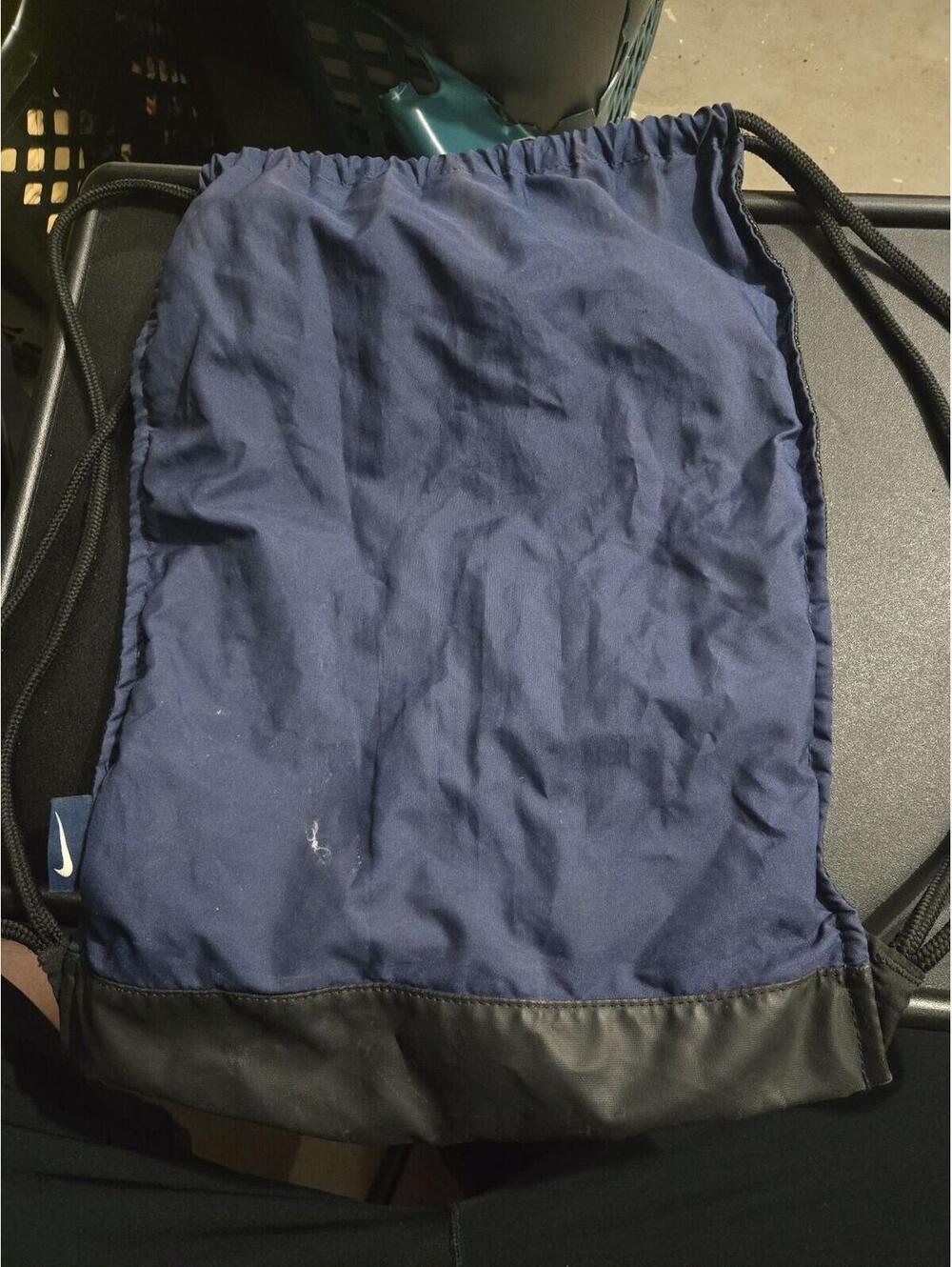 Nike Navy Blue Brasilia Drawstring Gym Sackpack - Picture 2 of 4